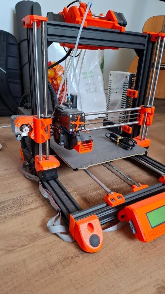 Originele Prusa MK3s+ Bear MMU2 + Filament, Computers en Software, 3D Printers, Zo goed als nieuw, Ophalen