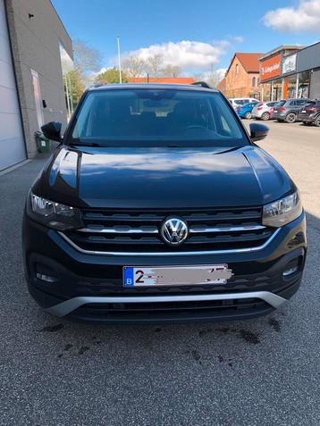 Volkswagen T-cross  2020 -TSI - Auto - Car play- camera, Autos, Automatique, Particulier, Noir, T-Cross
