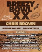 2 places pour le concert de Chris brown à amsterdam le 8 jui, Tickets en Kaartjes, Twee personen, Juni