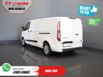 Ford Transit Custom 300 2.0 TDCI 130 pk Aut. L2 BPM VRIJ! Re, Auto's, Automaat, Parkeersensor, Wit, Bedrijf