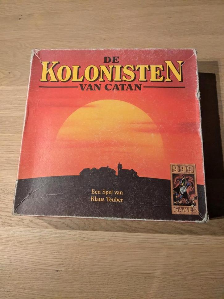 Kolonisten van Catan + zeevaarders (houten versie), Hobby en Vrije tijd, Gezelschapsspellen | Kaartspellen, Zo goed als nieuw