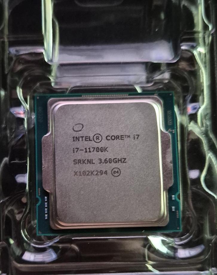 Intel Core i7-11700K, Computers en Software, Processors, Gebruikt, 8-core, 3 tot 4 Ghz, Ophalen
