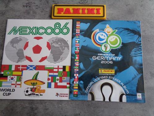 PANINI VOETBAL WORLD CUP WK albums 2x 1986 en 2006, Verzamelen, Sportartikelen en Voetbal, Nieuw, Ophalen of Verzenden