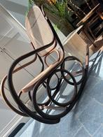 Vintage THONET schommelstoel, bentwood wicker, Ophalen
