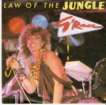 single G'Race - Law of the jungle, Enlèvement ou Envoi, Single, Comme neuf, Pop