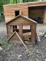 maisonnette enfant, Ophalen, Gebruikt, Hout