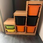 Speelgoedkast met groen/ wit / blauw, Huis en Inrichting, Kasten | Ladekasten, Ophalen, Gebruikt