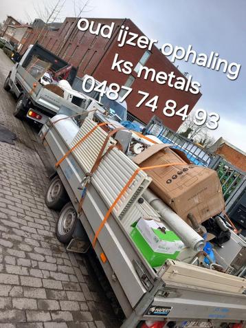 Oud ijzer ophaling ks metals, Doe-het-zelf en Bouw, Metalen, Ophalen, Gebruikt, IJzer