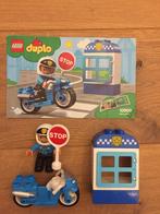 Duplo - Politiemotor en sleepwagen, Kinderen en Baby's, Ophalen, Zo goed als nieuw, Complete set, Duplo