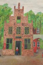 P. Bosman - Olieverf op Doek - 1977, Ophalen of Verzenden