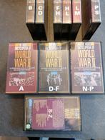 VHS The Video Encyclopedia of World War II 10 VHS banden, Ophalen of Verzenden, Zo goed als nieuw, Documentaire