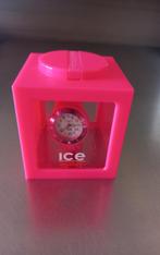 Meisjes horloge Ice Watch fluo roze, Handtassen en Accessoires, Meisje, Roze, Zo goed als nieuw, Ophalen