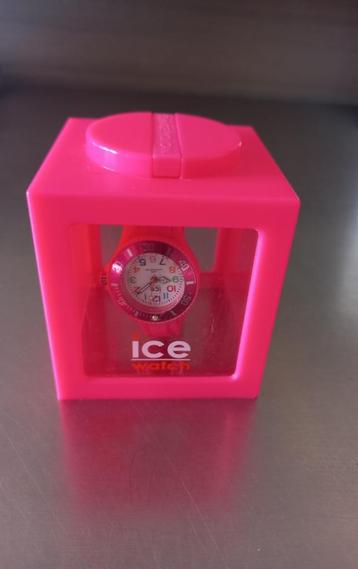 Meisjes horloge Ice Watch fluo roze