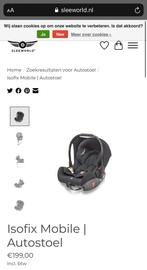Isofix maxi cosi autostoel van Sleeworld, Verstelbare rugleuning, Zo goed als nieuw, Isofix, 0 t/m 13 kg