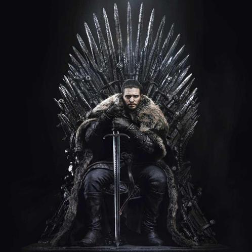 Jon Snow op Iron Throne - Blitzway Prime 1, Verzamelen, Beelden en Beeldjes, Nieuw, Fantasy, Ophalen of Verzenden