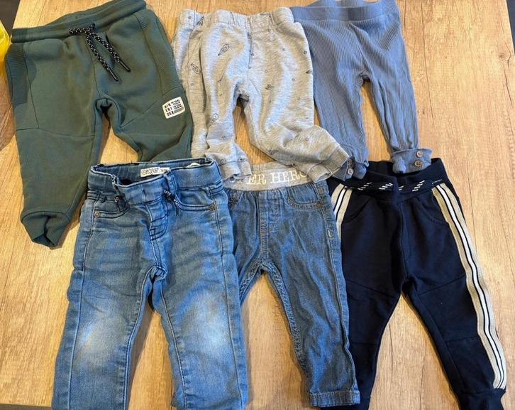 6 broeken, Kinderen en Baby's, Babykleding | Maat 74, Zo goed als nieuw, Jongetje, Broekje, Ophalen