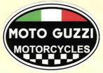 Moto Guzzi Motorcycles sticker #11, Motoren, Accessoires | Stickers, Verzenden