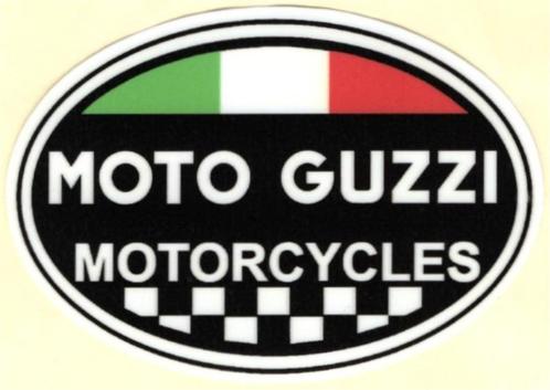 Moto Guzzi Motorcycles sticker #11, Motoren, Accessoires | Stickers, Verzenden