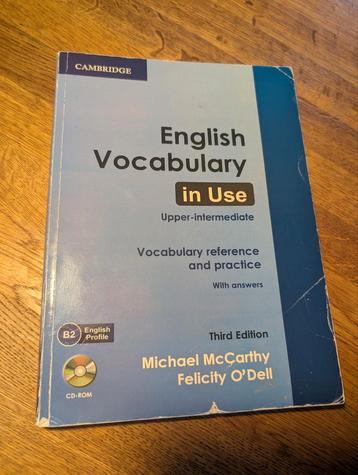 English Vocabulary in Use Upper-Intermediate Cambridge  beschikbaar voor biedingen