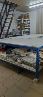 Robuuste stalen werkbank/tafel, Doe-het-zelf en Bouw, Werkbanken, Ophalen, Zo goed als nieuw
