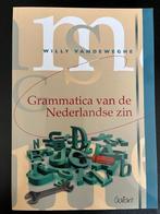 Grammatica van de Nederlandse zin, Livres, Livres d'étude & Cours, Enlèvement ou Envoi, Willy Vandeweghe, Neuf, Enseignement supérieur