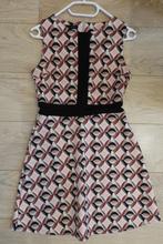Retro jurk / kleedje maat 36 / XS: in mooie staat, Lola & Liza, Zwart, Ophalen of Verzenden, Knielengte