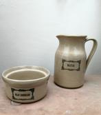 vintage pottery MOIRA waterkan en pot   prijs voor de set, Antiek en Kunst, Curiosa en Brocante, Ophalen of Verzenden