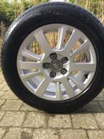 Velgen AUDI A6 met banden Bridgestone Turanza 225/55R16, Ophalen, Gebruikt, 16 inch, Banden en Velgen