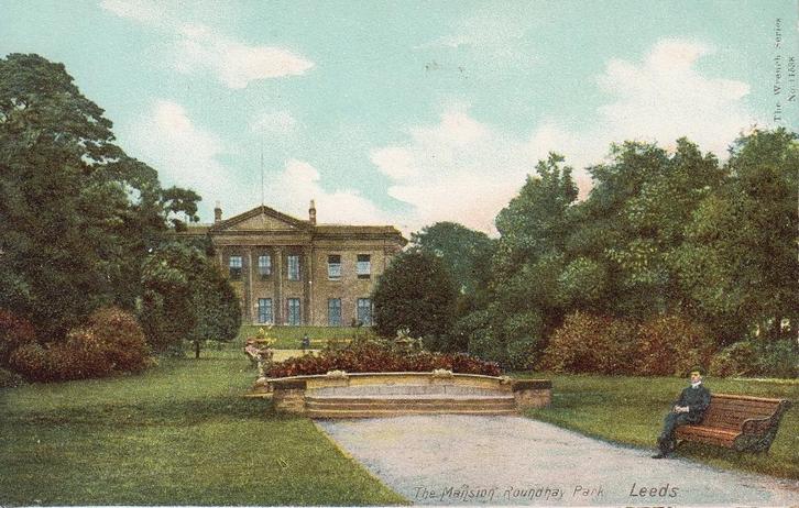 1900 - ENGELAND - Leeds: The Mansion Roundhay Park, Verzamelen, Postkaarten | Buitenland, Ongelopen, Engeland, Voor 1920, Verzenden