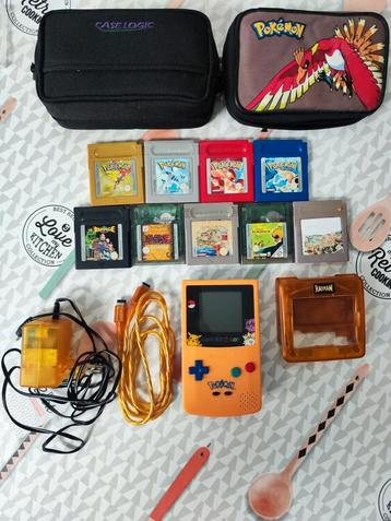 Gameboy Color avec jeux