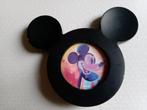 Disney Picture Frame - Mickey Mouse Icon - Black, Mickey Mouse, Gebruikt, Ophalen of Verzenden, Beeldje of Figuurtje