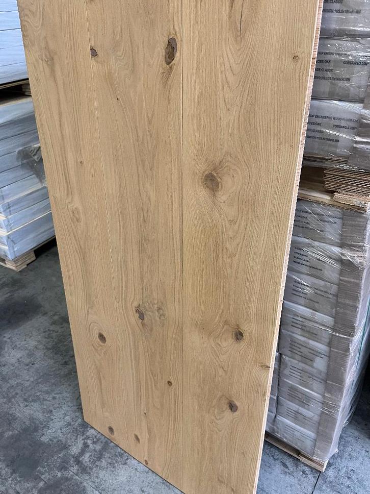 Restes de parquet XL 15 mm 26 cm x 220 cm, Maison & Meubles, Ameublement | Revêtements de sol, Neuf, Parquet, Crème, Beige, Brun