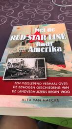 Boek met de red star line naar amerika, Boeken, Ophalen of Verzenden, Gelezen