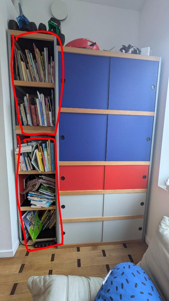 Ensemble de meubles kewlox, Huis en Inrichting, Kasten | Kleerkasten, Zo goed als nieuw, Met deur(en), Met plank(en), Met hangruimte