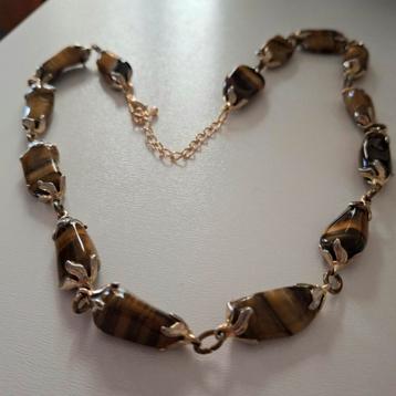 Tijgeroog ketting  beschikbaar voor biedingen