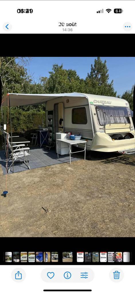 Caravane, Caravans en Kamperen, Caravans, Particulier, Luifel, Ophalen