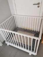 Wit park / box, Kinderen en Baby's, Babyparken, Ophalen, Gebruikt, Rechthoekig, In hoogte verstelbaar