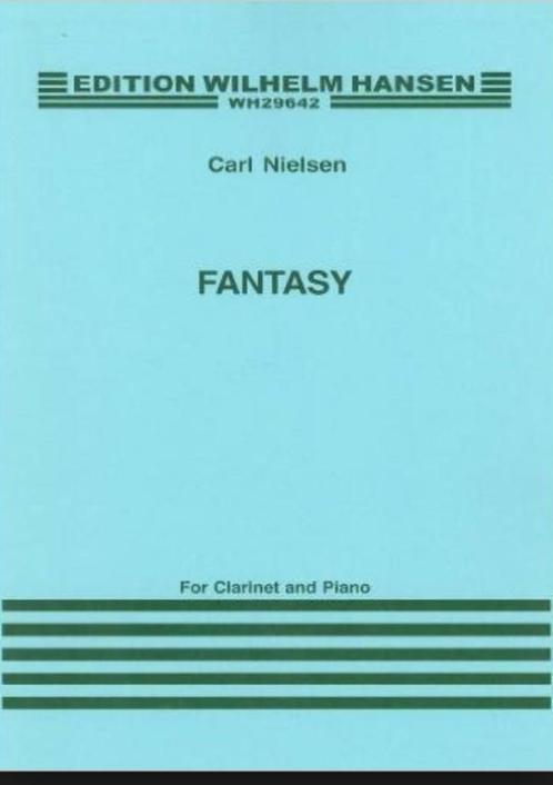 Carl Nielsen - Fantasy for clarinet and piano, Muziek en Instrumenten, Piano's, Nieuw, Piano, Ophalen of Verzenden