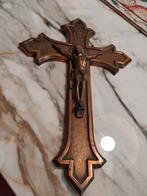 ANTIEK KRUIS 30cm  OPRUIMING  koper / brons ? Zwaar, Ophalen of Verzenden