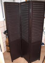 2 kamerschermen donker hout., Huis en Inrichting, Ophalen, Gebruikt