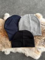 3 Babymutsjes zwart - blauw en grijs, Kinderen en Baby's, Babykleding | Mutsen, Sjaals en Wanten, Ophalen of Verzenden, Nieuw
