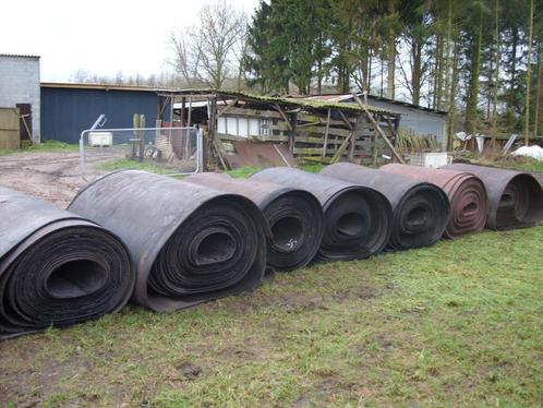 slijk beu/rubbermatten leggen/rollen 50 meter lang, Dieren en Toebehoren, Stalling en Weidegang, Opfok, Stalling, Weidegang, Accessoires