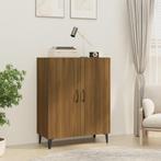 Dressoir 70x34x90 cm bewerkt hout bruin eikenkleur, Verzenden, Nieuw, Bruin