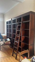 Magnifique Bibliothèque en bois, Huis en Inrichting, Kasten | Boekenkasten, Ophalen, Gebruikt