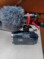 sony hdr-cx625 full hd + micro RODE, TV, Hi-fi & Vidéo, Caméscopes analogiques, Enlèvement ou Envoi, Caméra