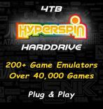 HYPERSPIN 4To Full Game compatible borne Arcade et PC Neuf!!, Enlèvement ou Envoi, Console