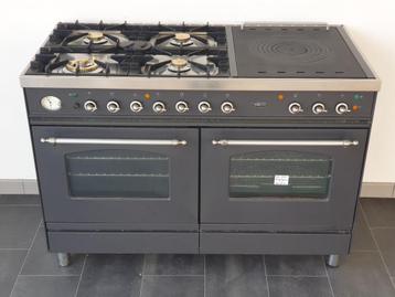 🍀Luxe Fornuis Boretti 120 cm antraciet Coupe De Feu beschikbaar voor biedingen