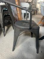 4 metalen stoelen in-/outdoor -Pomax, Ophalen, Zo goed als nieuw
