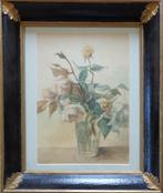 BERTHE OTTEN-ROSIER / BOEKET ROZEN / ORIGINEEL / 36x30cm KAD, Ophalen of Verzenden