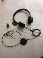 2x USB headset (Jabra + Logitech) – ideaal voor thuiswerken, Computers en Software, Headsets, Ophalen, Zo goed als nieuw